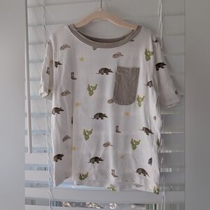 Kyte Baby Western print Toddler T-Shirt with Pocket